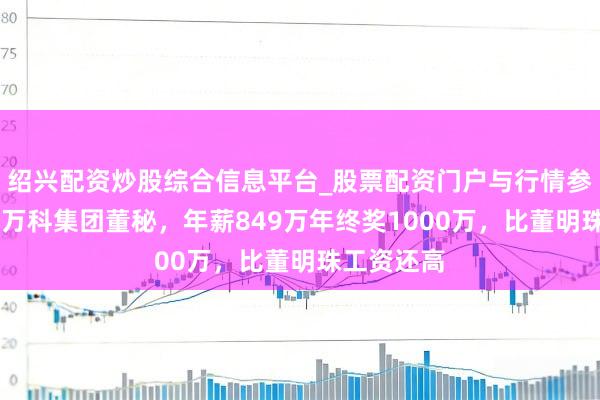 绍兴配资炒股综合信息平台_股票配资门户与行情参考 朱旭：万科集团董秘，年薪849万年终奖1000万，比董明珠工资还高